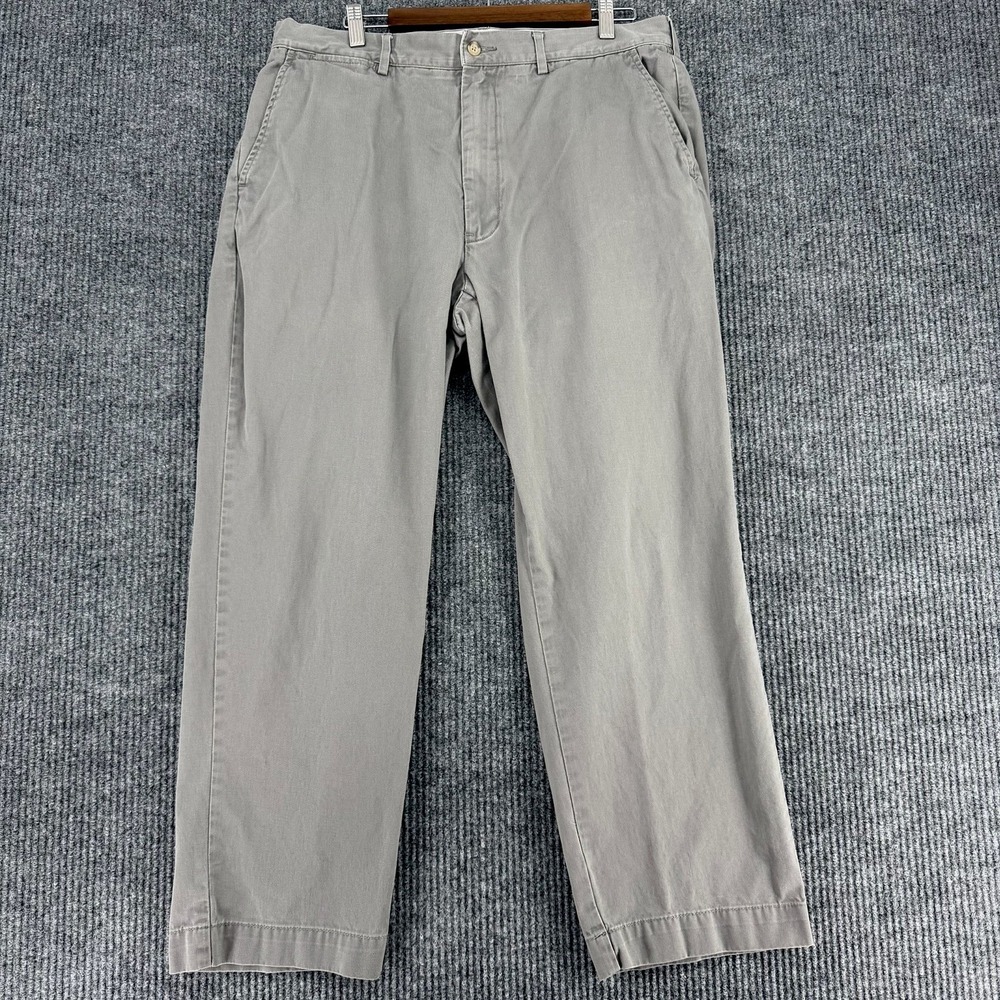 Vintage Polo Ralph Lauren men's gray chino pants relaxed fit 36x30